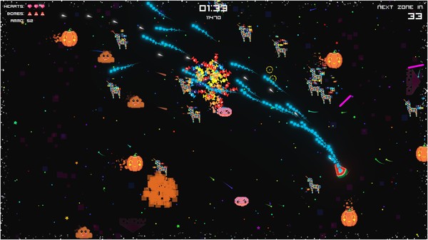 NYAN DESTROYER game for Linux 1