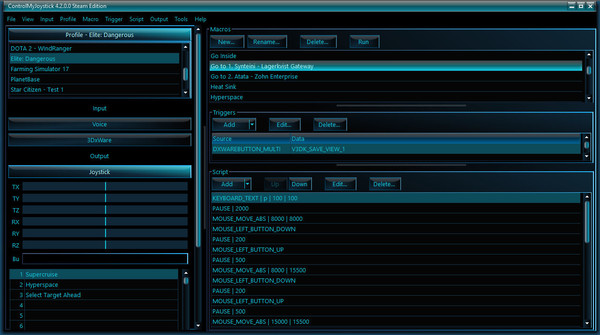 ControlMyJoystick requirements