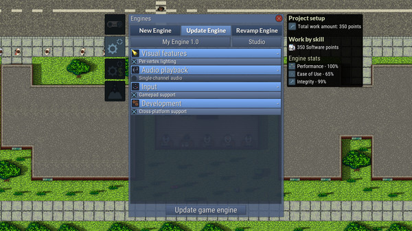 Скриншот из Game Dev Studio