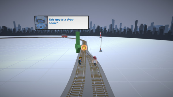 Скриншот из Dr. Trolley's Problem