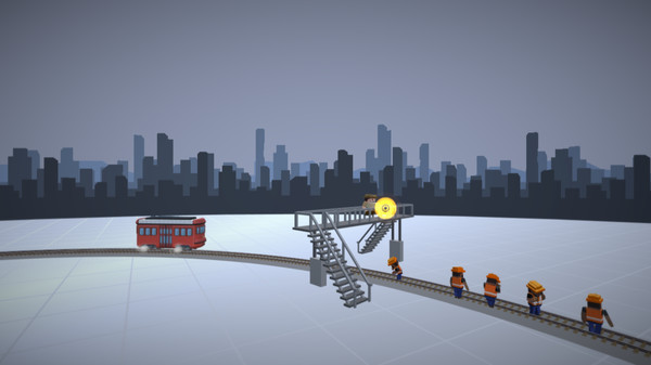 Скриншот из Dr. Trolley's Problem