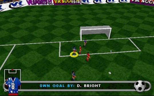 VR Soccer '96 game for Linux 1