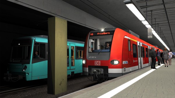 Скриншот из Train Simulator: Frankfurt S-Bahn Rhein Main Route Add-On