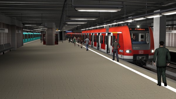 Скриншот из Train Simulator: Frankfurt S-Bahn Rhein Main Route Add-On