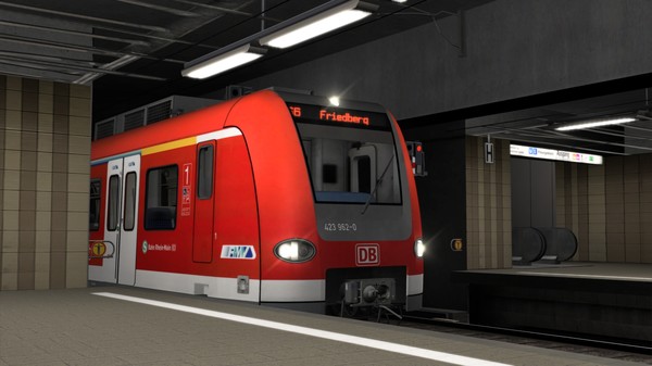 Скриншот из Train Simulator: Frankfurt S-Bahn Rhein Main Route Add-On