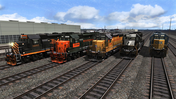 Скриншот из Train Simulator: GP40-2 Loco Pack Add-On