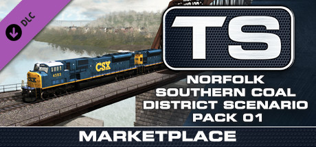 TS Marketplace: Norfolk Southern Coal District Scenario Pack 01 Add-On cover art
