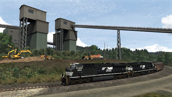 Скриншот из TS Marketplace: Norfolk Southern Coal District Scenario Pack 01 Add-On