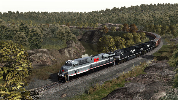 Скриншот из TS Marketplace: Norfolk Southern Coal District Scenario Pack 01 Add-On