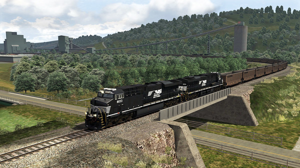 Скриншот из TS Marketplace: Norfolk Southern Coal District Scenario Pack 01 Add-On