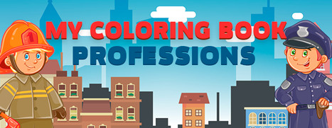 My Coloring Book: Professions