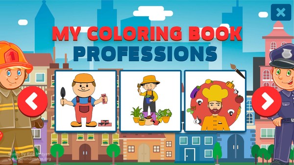 Can i run My Coloring Book: Professions