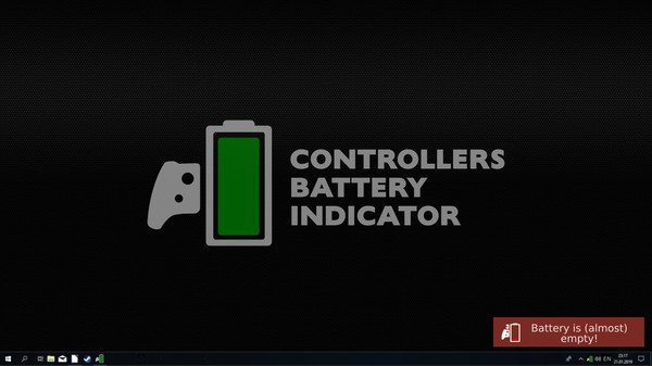 Скриншот из Controllers Battery Indicator Скриншот из Controllers Battery Indicator