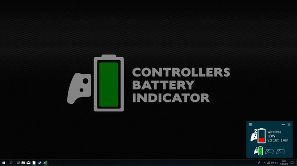 Скриншот из Controllers Battery Indicator Скриншот из Controllers Battery Indicator