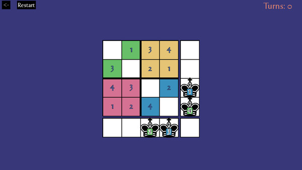 Chess Sudoku minimum requirements