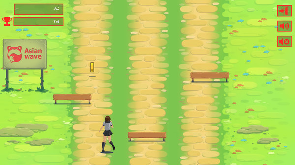 Yuzi Lims: anime runner game for windows Pc 1