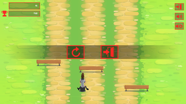 Yuzi Lims: anime runner game for Linux 1