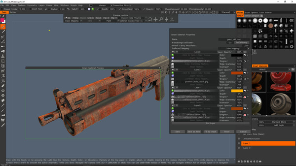 Скриншот из 3DCoat Modding Tool