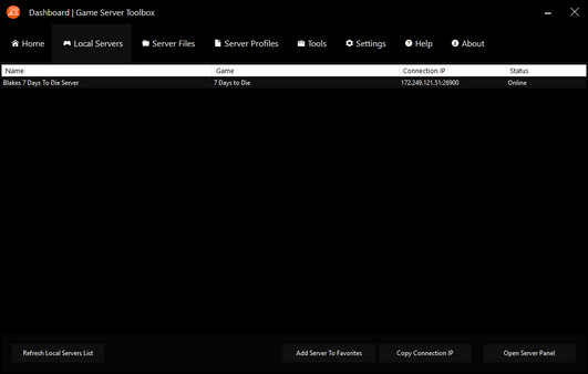 Game Server Toolbox game for Linux 1