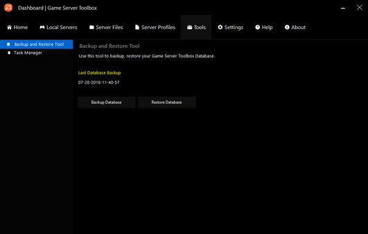 Скриншот из Game Server Toolbox
