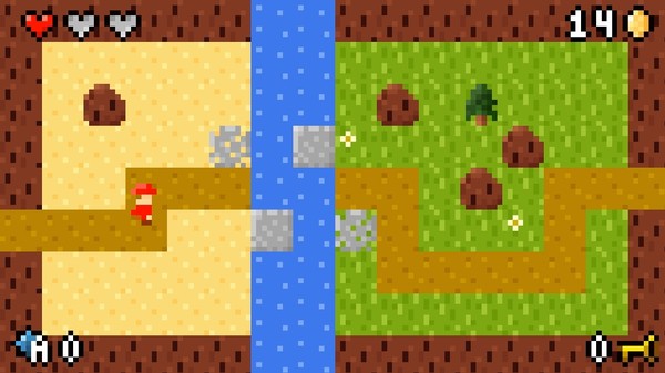 Скриншот из The Quest for the BIG KEY