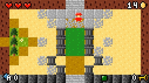 Скриншот из The Quest for the BIG KEY