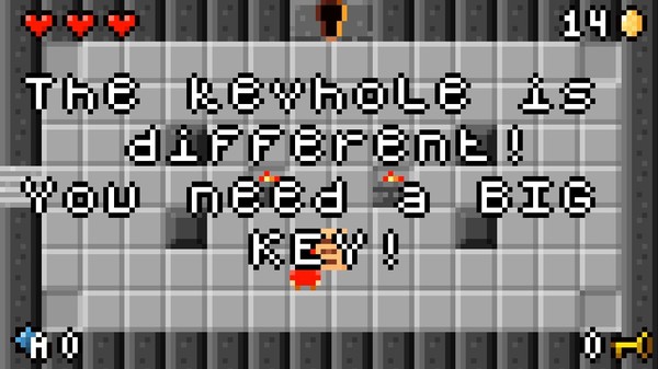 Скриншот из The Quest for the BIG KEY