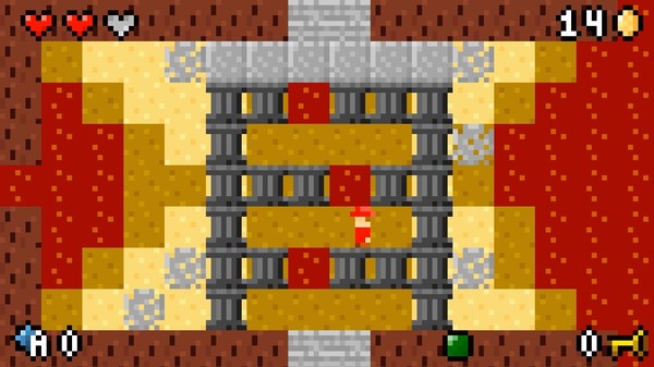 Скриншот из The Quest for the BIG KEY