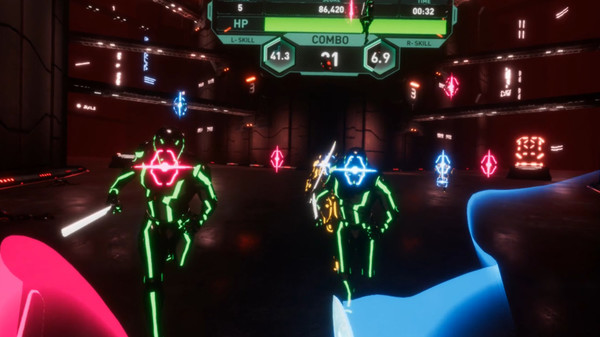 Скриншот из Bladeline VR