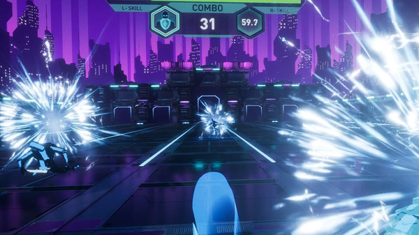 Скриншот из Bladeline VR