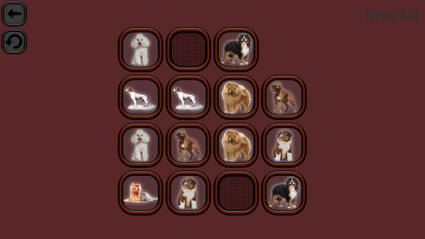 Animals Memory: Dogs for linux