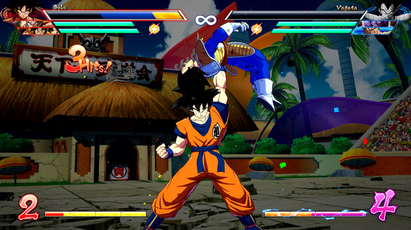 Скриншот из DRAGON BALL FighterZ - Goku