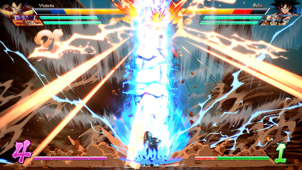 Скриншот из DRAGON BALL FighterZ - Vegeta