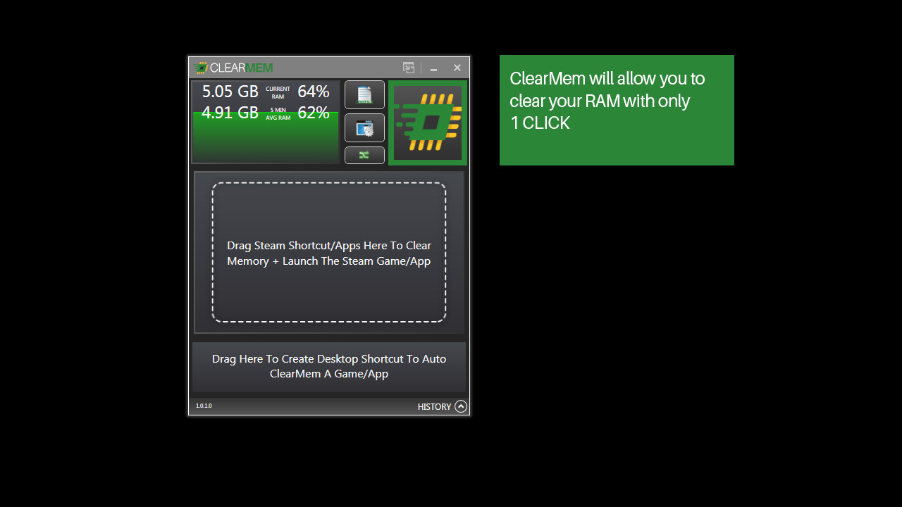 ClearMem :: Free Up Your RAM Resimleri 
