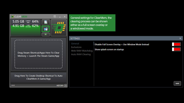 ClearMem :: Free Up Your RAM screenshot
