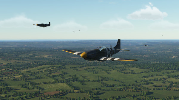 Скриншот из P-51D Mustang: Operation Charnwood Campaign