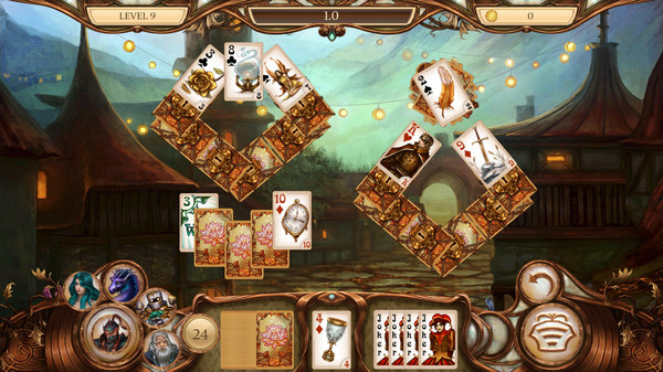 Скриншот из Snow White Solitaire. Legacy of Dwarves