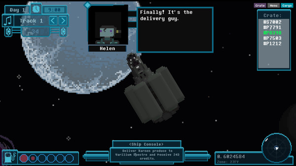 Galactic Delivery game for Linux 1