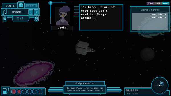 Скриншот из Galactic Delivery