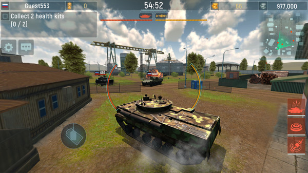 Armada: Modern Tanks game for Linux 1