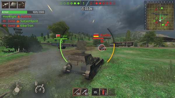 Battle Tanks: Legends of World War II game for Linux 1