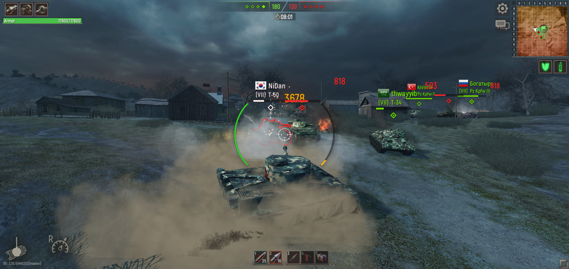 instal Battle Tank : City War free