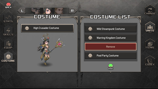 Скриншот из Azure Saga: Pathfinder - High Crusader Costume Pack