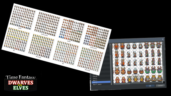 【图】RPG Maker MV – Time Fantasy Add-on: Dwarves Vs Elves(截图2) 【图】RPG Maker MV – Time Fantasy Add-on: Dwarves Vs Elves(截图2)