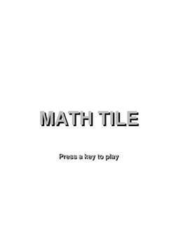 Math Tile requirements