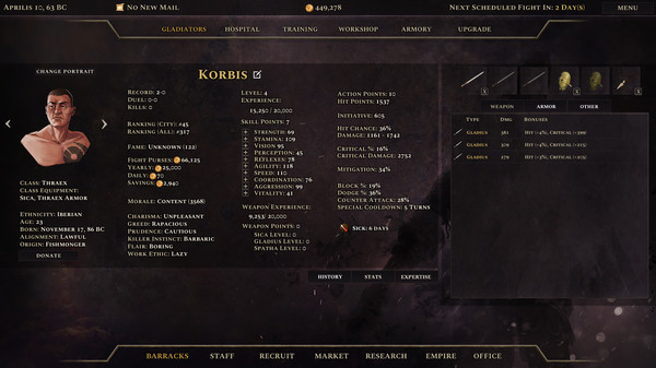 Age of Gladiators II: Rome game for Linux 1