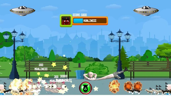 Скриншот из Kicking Kittens: Putin Saves The World