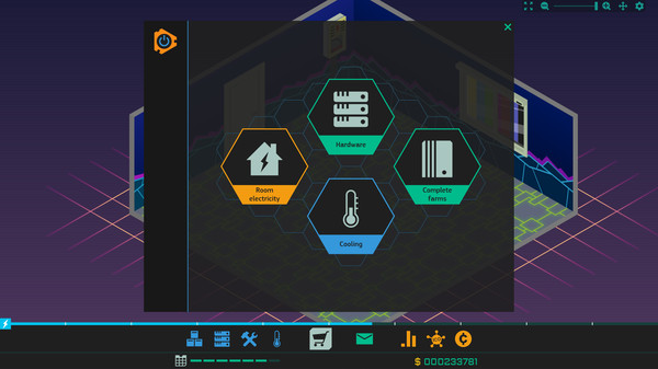 Bitcoin Mining Empire Tycoon game for Linux 1