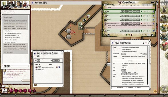 Скриншот из Fantasy Grounds - Pathfinder RPG - Strange Aeons AP 6: Black Stars Beckon (PFRPG)