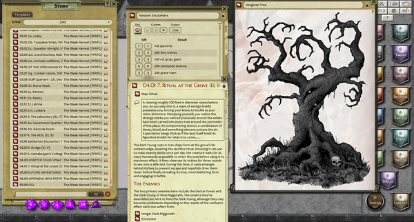 Скриншот из Fantasy Grounds - The Bleak Harvest (PFRPG)